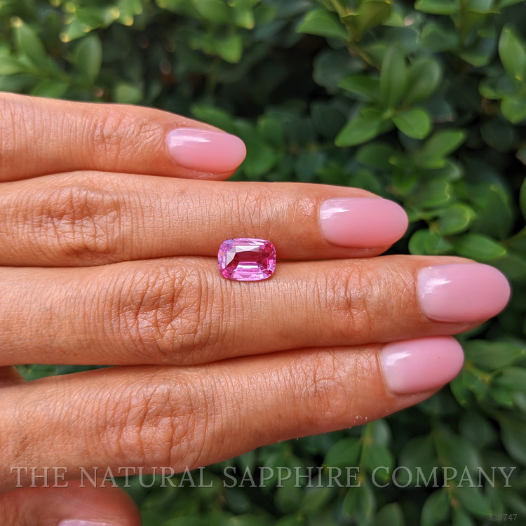 2.14 Ct. Purplish Pink Sapphire from Ceylon (Sri Lanka)