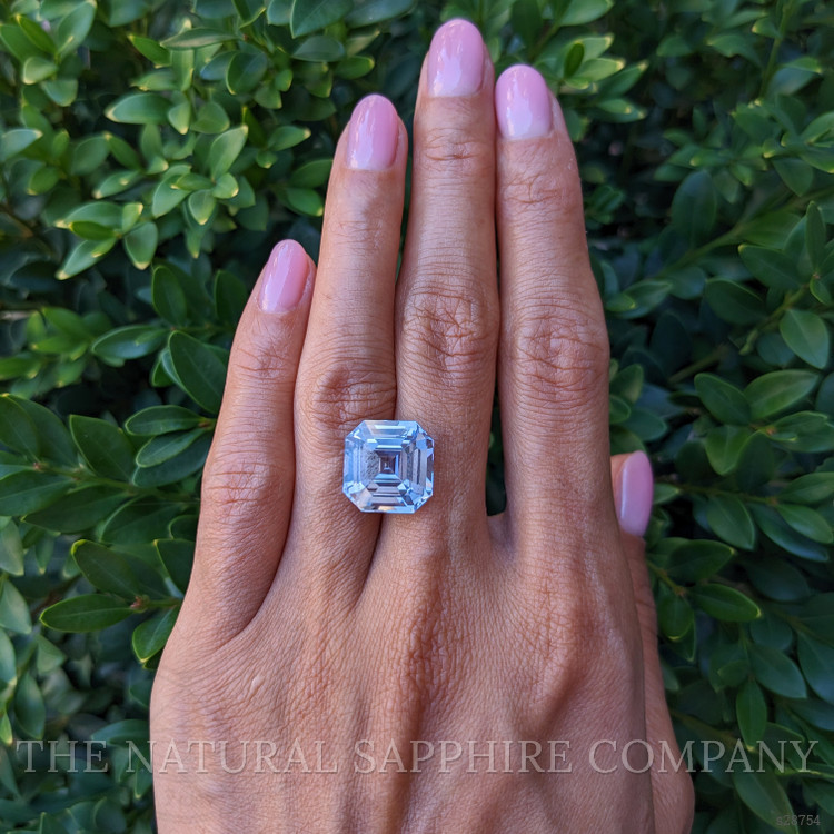 13.36 Ct. Blue Sapphire from Ceylon (Sri Lanka)