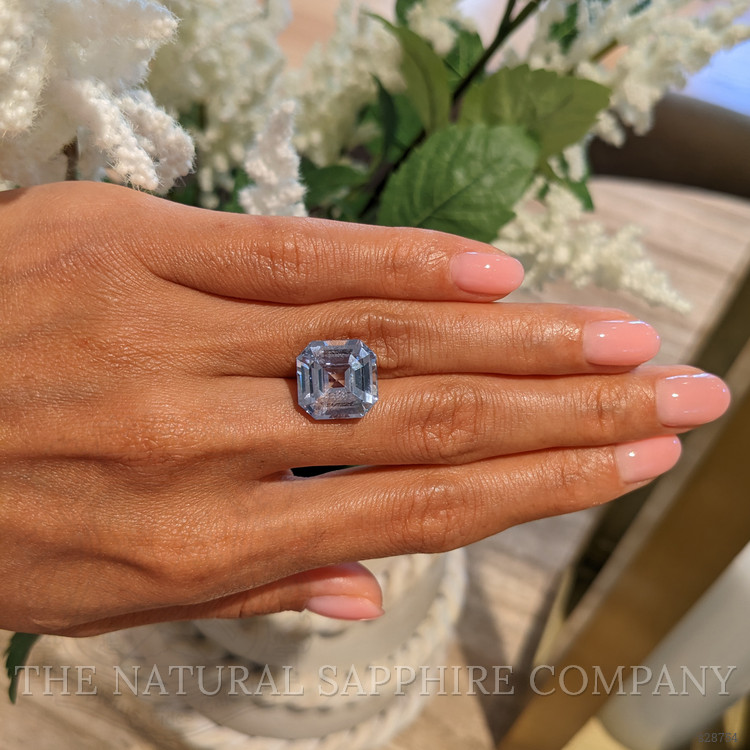 13.36 Ct. Blue Sapphire from Ceylon (Sri Lanka)