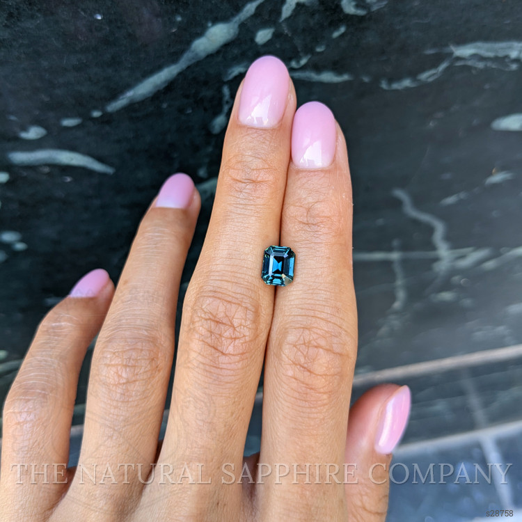 2.05 Ct. Green Sapphire from Ceylon (Sri Lanka)