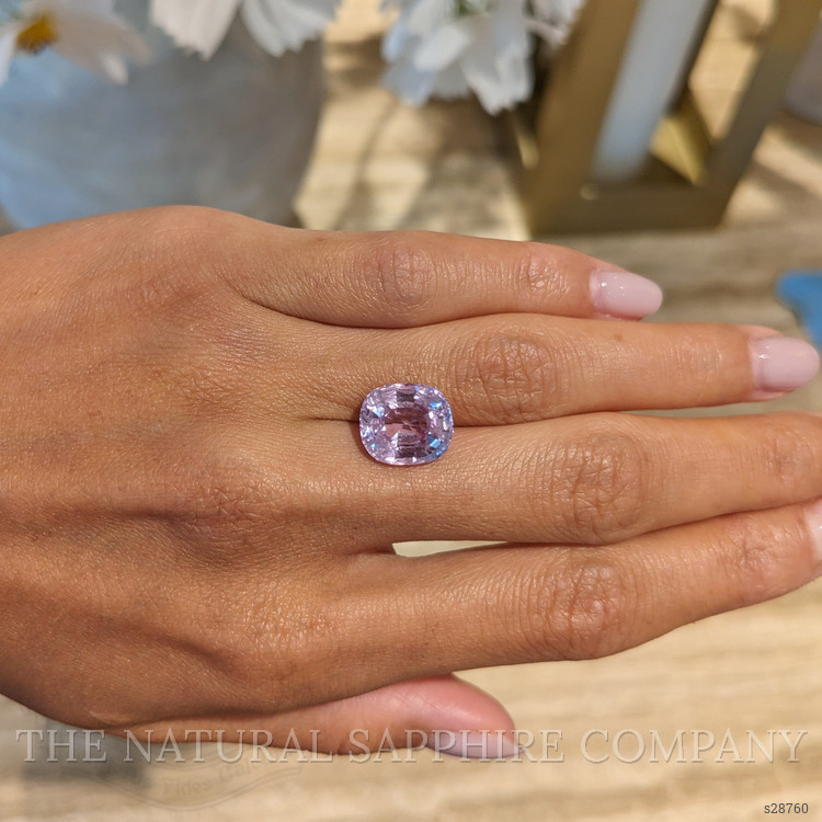 7.97 Ct. Pink Sapphire from Burma (Myanmar)