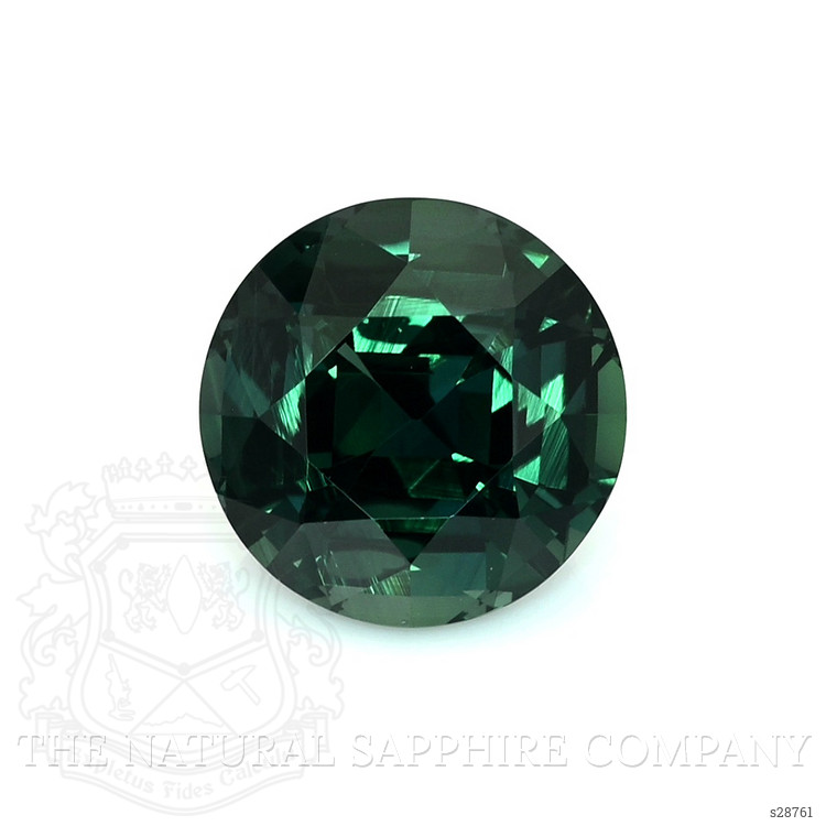 6.03 Ct. Bluish Green Sapphire from Ceylon (Sri Lanka)