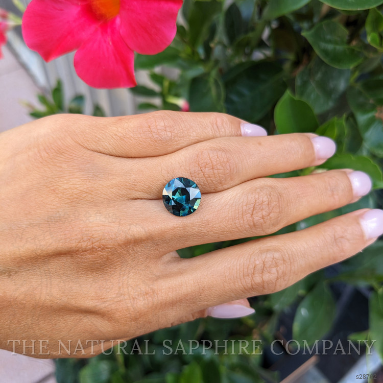 6.58 Ct. Bluish Green Sapphire from Ethiopia