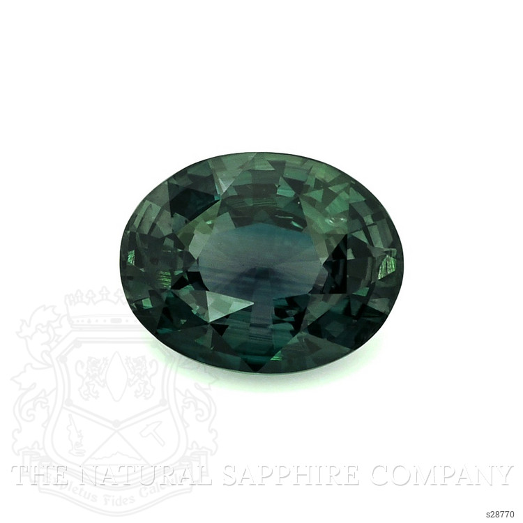 7.10 Ct. Green Sapphire from Ceylon (Sri Lanka)