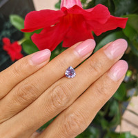 1.08 Ct. Purple Sapphire from Ceylon (Sri Lanka) Life Style
