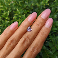 1.08 Ct. Purple Sapphire from Ceylon (Sri Lanka) Life Style