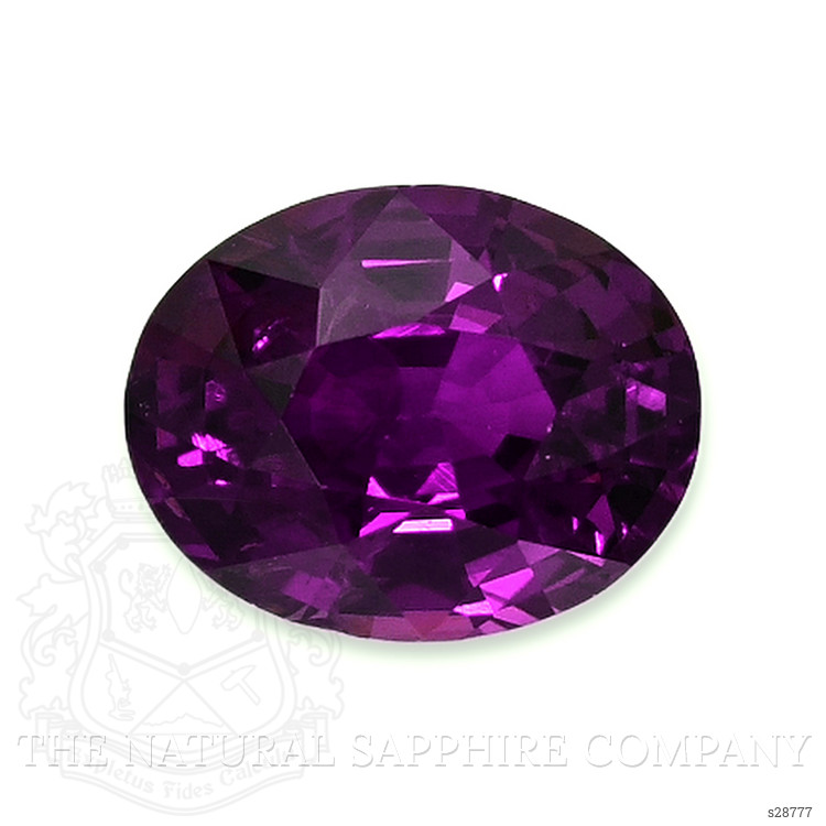 0.74 Ct. Purple Sapphire from Ceylon (Sri Lanka)