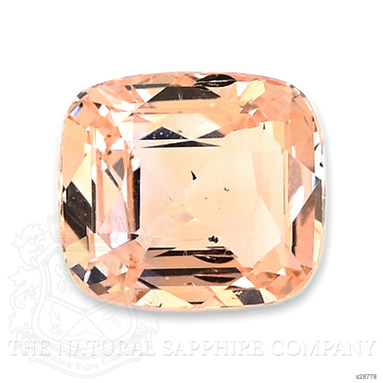 1.01 Ct. Peach Sapphire from Ceylon (Sri Lanka)