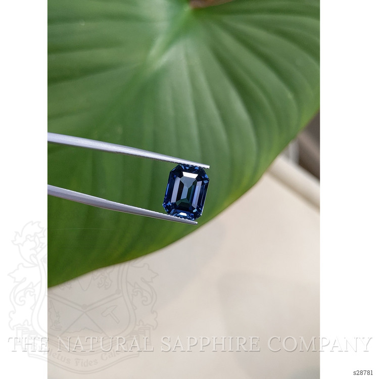 6.60 Ct. Blue Sapphire from Ceylon (Sri Lanka)