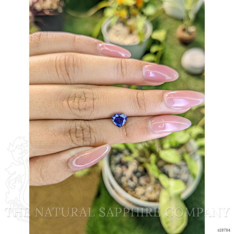 1.30 Ct. Blue Sapphire from Ceylon (Sri Lanka)