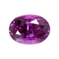 3.51 Ct. Pinkish Purple Sapphire from Ceylon (Sri Lanka) Video