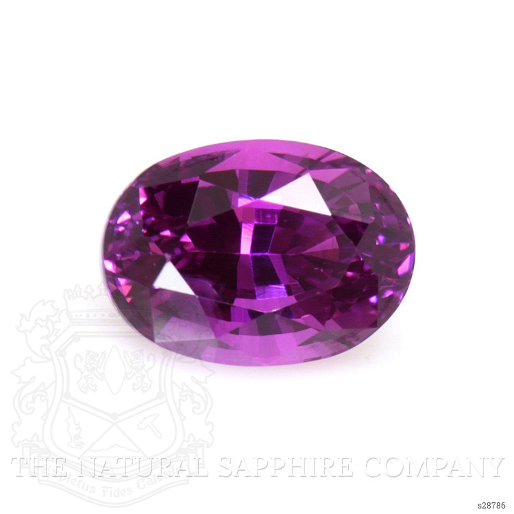 3.51 Ct. Pinkish Purple Sapphire from Ceylon (Sri Lanka)
