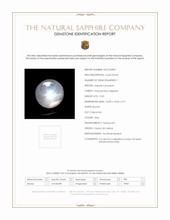 5.50 Ct. Sapphire from Ceylon (Sri Lanka) Scan Report