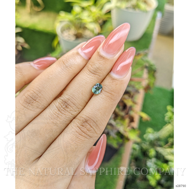 1.12 Ct. Green Sapphire from Madagascar