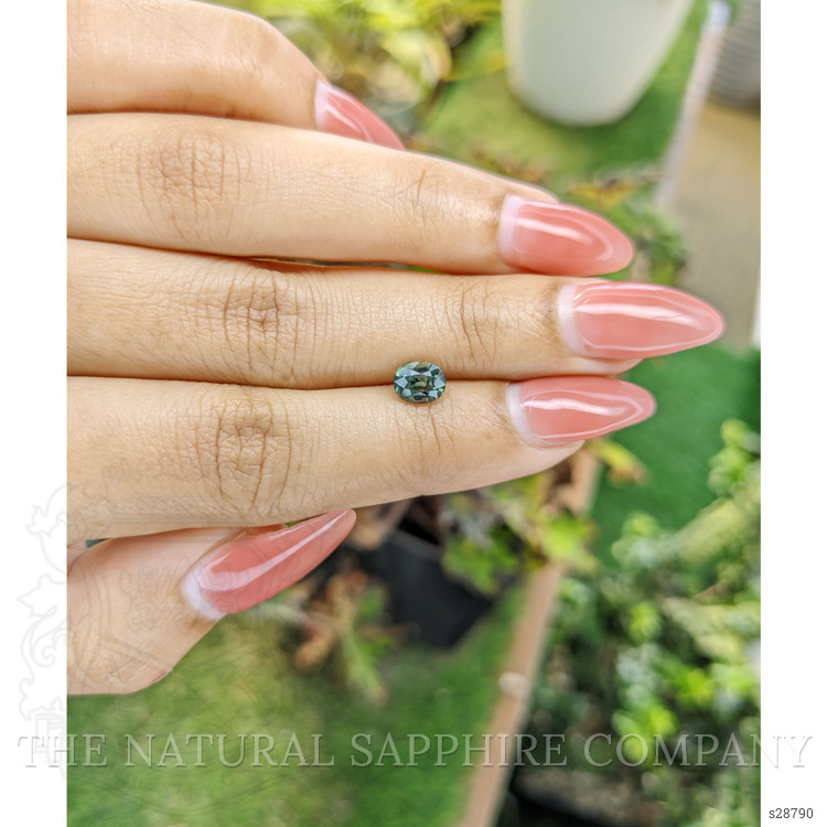 1.12 Ct. Green Sapphire from Madagascar