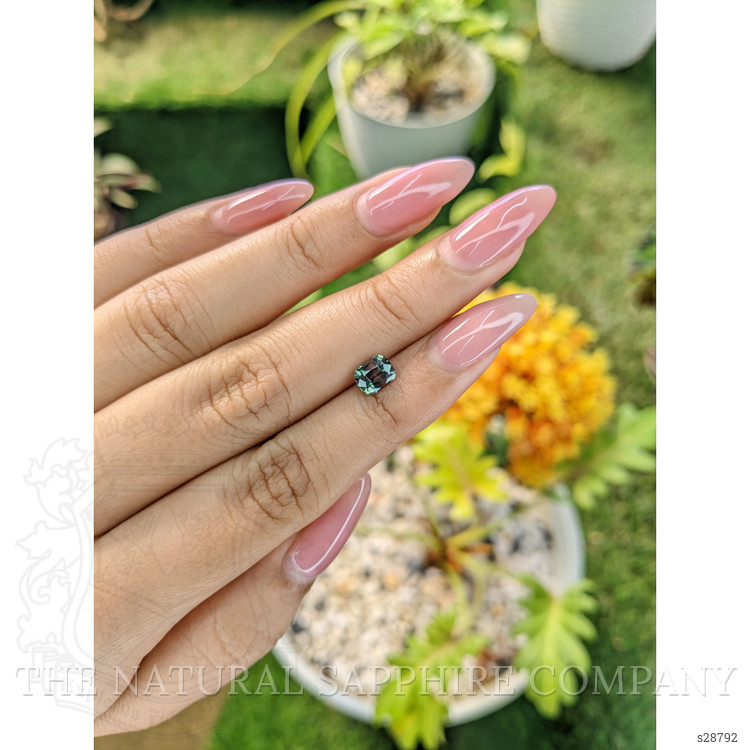 1.12 Ct. Green Sapphire from Madagascar