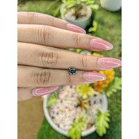 1.12 Ct. Green Sapphire from Madagascar Life Style