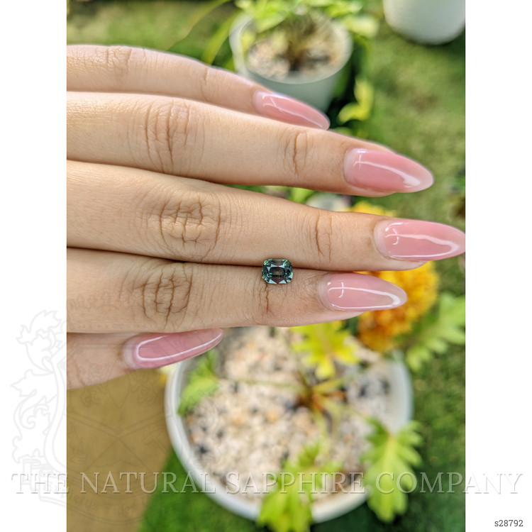 1.12 Ct. Green Sapphire from Madagascar