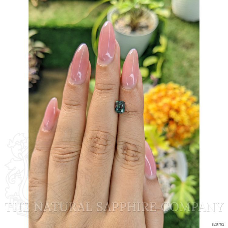 1.12 Ct. Green Sapphire from Madagascar