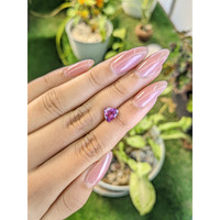 2.01 Ct. Pinkish Purple Sapphire from Ceylon (Sri Lanka) Life Style