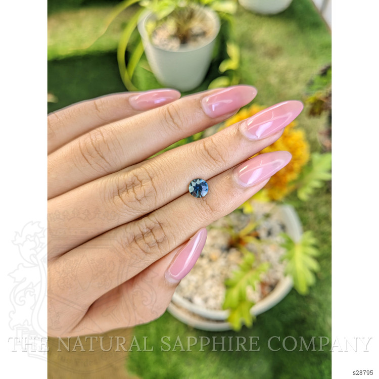 1.04 Ct. Bluish Green Sapphire from Madagascar