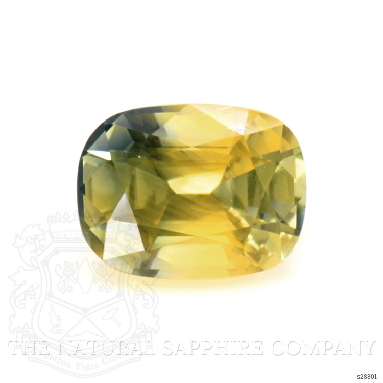 2.58 Ct. Bi Color Sapphire from Ceylon (Sri Lanka)