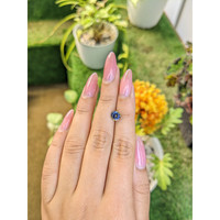 1.30 Ct. Bi Color Sapphire from Ceylon (Sri Lanka) Life Style