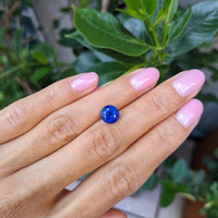 2.76 Ct. Blue Sapphire from Ceylon (Sri Lanka) Life Style