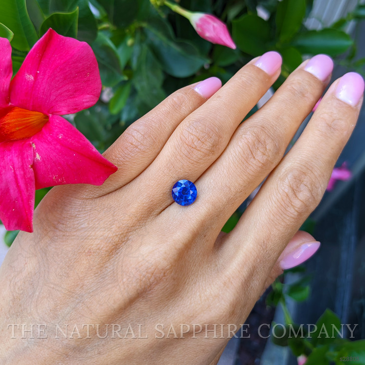 2.76 Ct. Blue Sapphire from Ceylon (Sri Lanka)