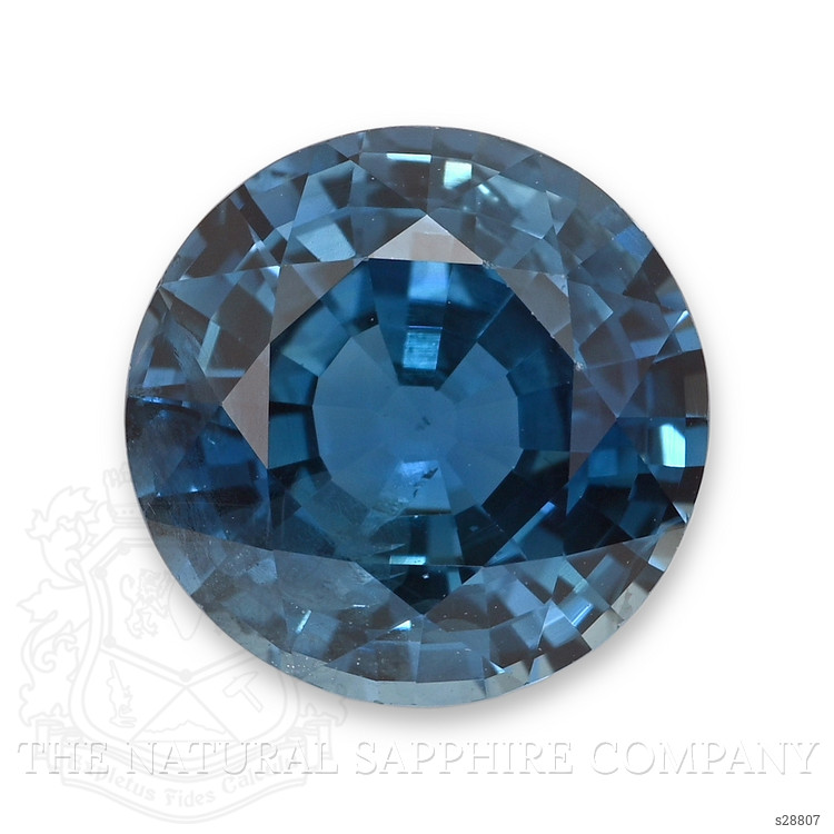 3.92 Ct. Greenish Blue Sapphire from Ceylon (Sri Lanka)