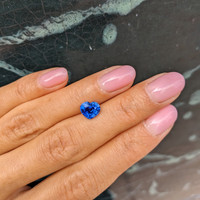 2.13 Ct. Blue Sapphire from Ceylon (Sri Lanka) Life Style