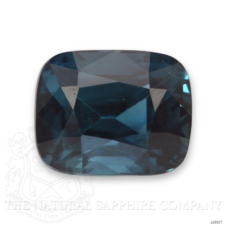 3.07 Ct. Greenish Blue Sapphire from Ceylon (Sri Lanka)