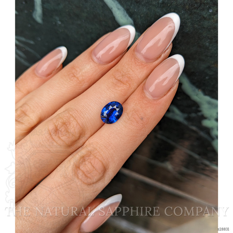 3.04 Ct. Blue Sapphire from Ceylon (Sri Lanka)