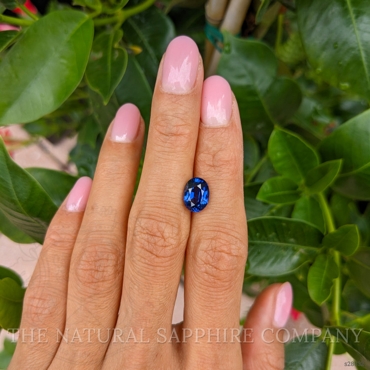 3.06 Ct. Blue Sapphire from Ceylon (Sri Lanka)