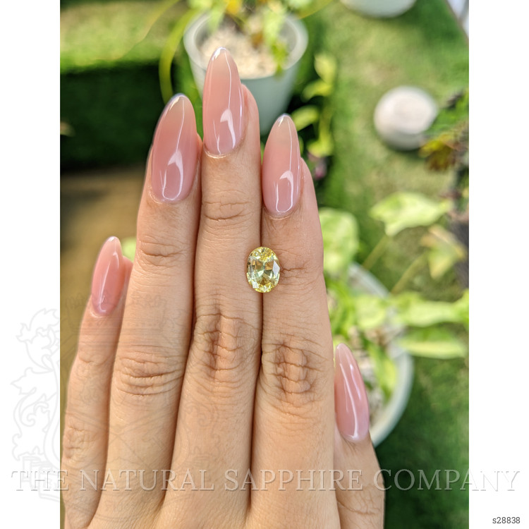 2.09 Ct. Yellow Sapphire from Ceylon (Sri Lanka)