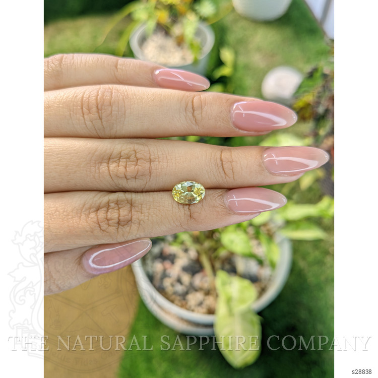 2.09 Ct. Yellow Sapphire from Ceylon (Sri Lanka)