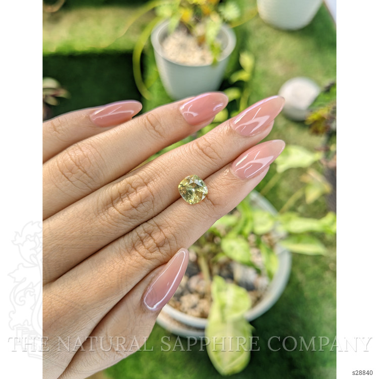 2.67 Ct. Yellow Sapphire from Ceylon (Sri Lanka)