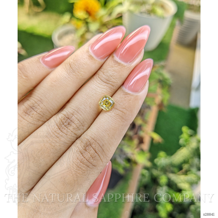 1.73 Ct. Yellow Sapphire from Ceylon (Sri Lanka)