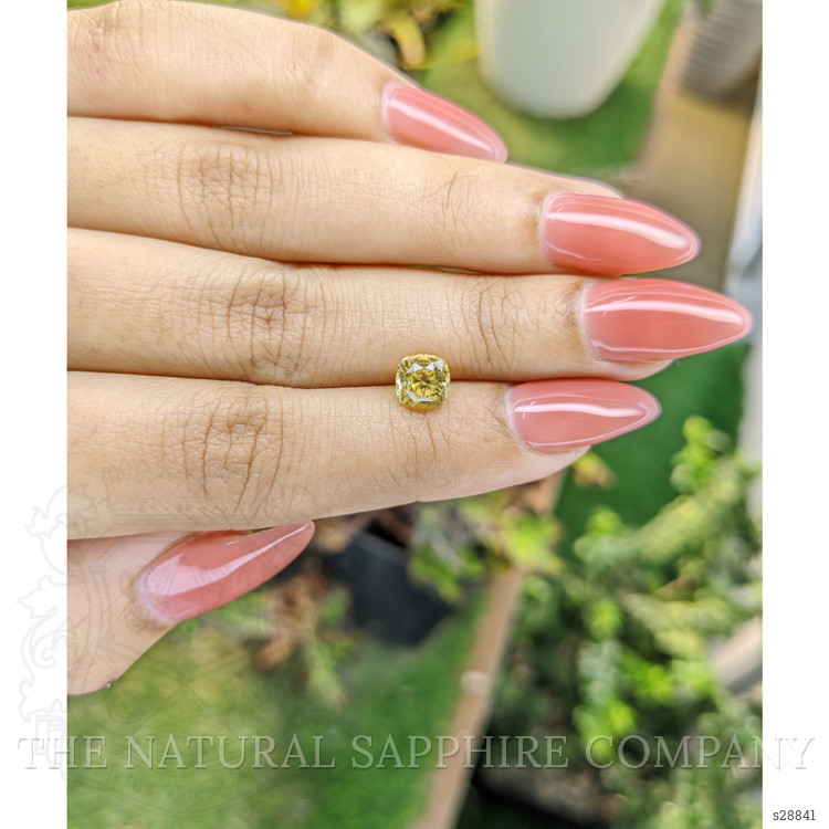 1.73 Ct. Yellow Sapphire from Ceylon (Sri Lanka)