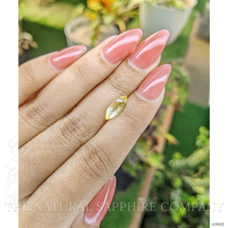 2.13 Ct. Yellow Sapphire from Ceylon (Sri Lanka)