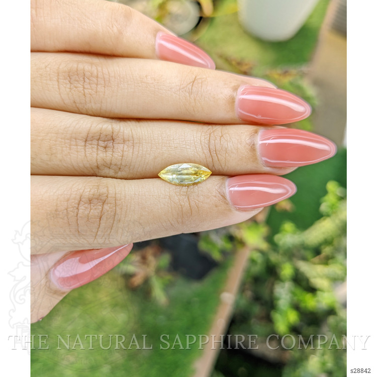 2.13 Ct. Yellow Sapphire from Ceylon (Sri Lanka)