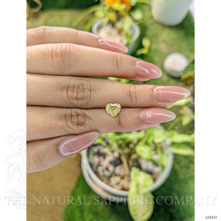 1.49 Ct. Yellow Sapphire from Ceylon (Sri Lanka)