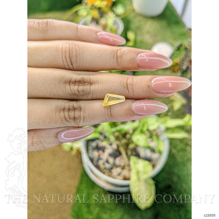 1.69 Ct. Yellow Sapphire from Ceylon (Sri Lanka)