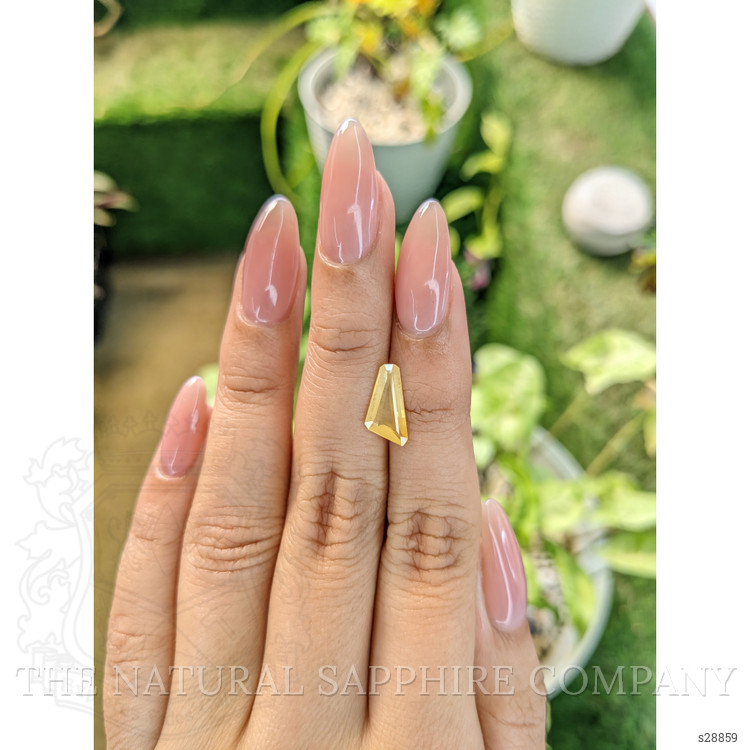 1.69 Ct. Yellow Sapphire from Ceylon (Sri Lanka)