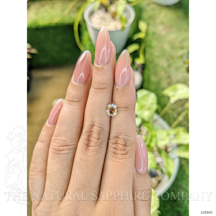 1.03 Ct. Bi Color Sapphire from Ceylon (Sri Lanka)