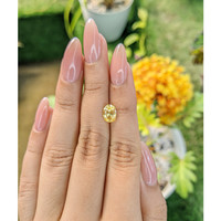 1.91 Ct. Yellow Sapphire from Ceylon (Sri Lanka) Life Style