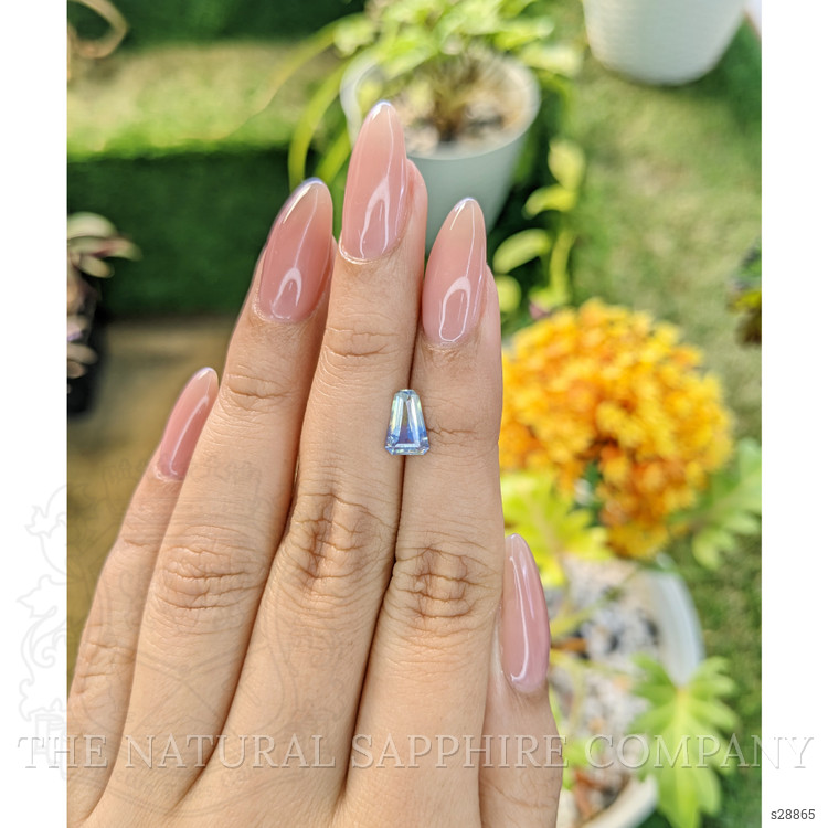 1.16 Ct. Bi Color Sapphire from Ceylon (Sri Lanka)