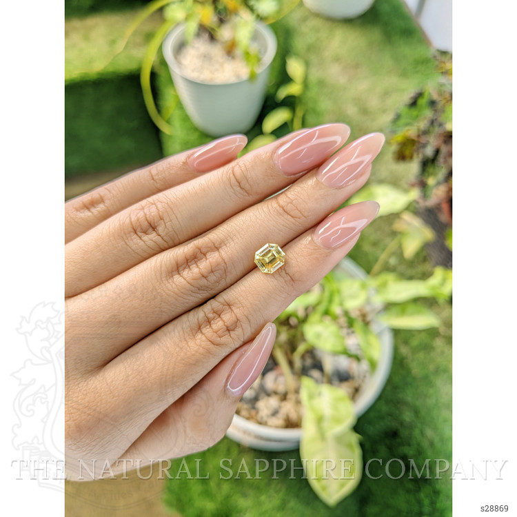 1.93 Ct. Yellow Sapphire from Ceylon (Sri Lanka)