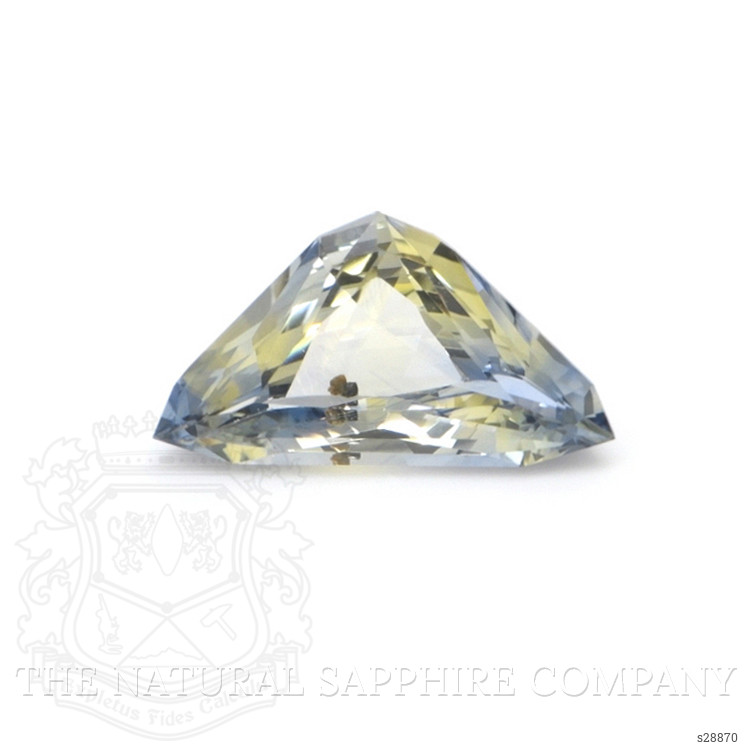 1.98 Ct. Bi Color Sapphire from Ceylon (Sri Lanka)