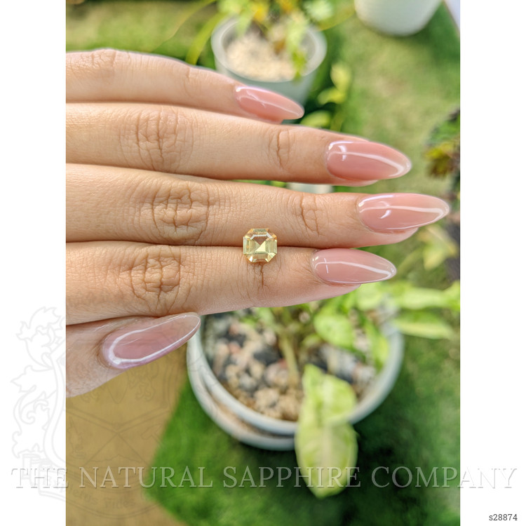 1.46 Ct. Yellow Sapphire from Ceylon (Sri Lanka)